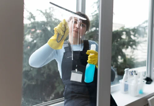 Nettoyage de vitres intérieures et extérieures à Saint-Palais-du-Né